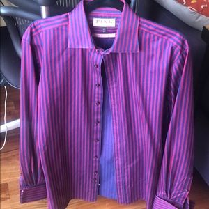Thomas Pink striped shirt